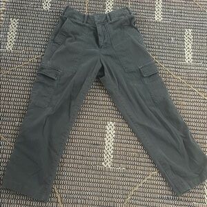 James Perse army green cargo pants